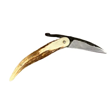 Coltello a serramanico in Corno