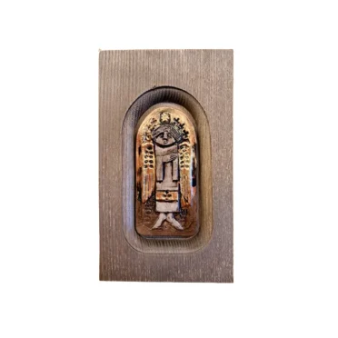 Quadro Angioletto in Ceramica dipinta